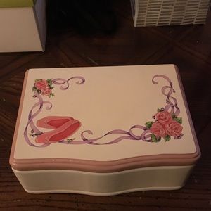 VINTAGE Ballerina Jewelry Box